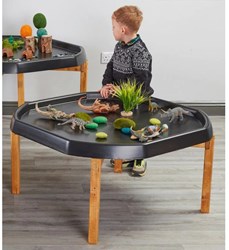 Cosy houten tuff spot standaard - peuter speelgoed - hoogte 50cm