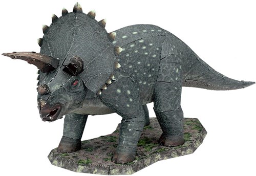 Metal Earth kit de construction dinosaure Triceratops puzzle 3D