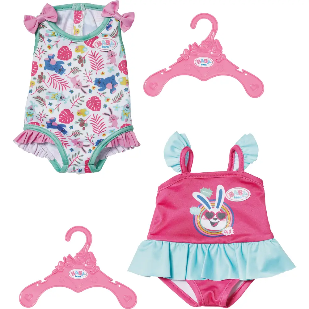 Maillot de bain poupée BABY born - plaisir de nager pour poupées bébé