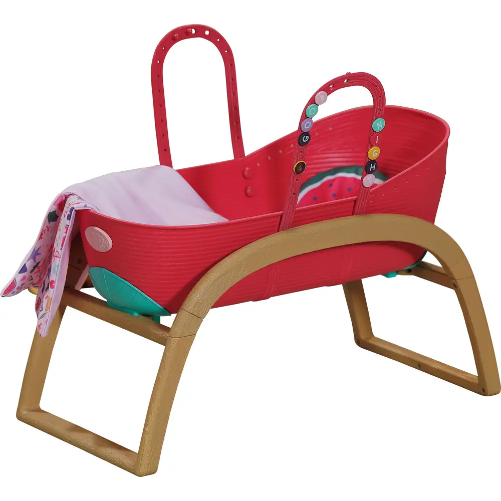 BABY born poppenbed 3-in-1 wieg reiswieg met creatieve pins