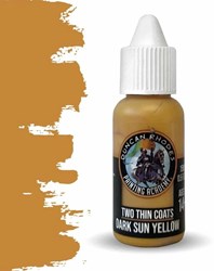 Two Thin Coats speelgoed verf Dark Sun Yellow karton educatief