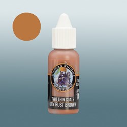 Two Thin Coats speelgoed verf Dry Rust Brown voor kinderen en hobby