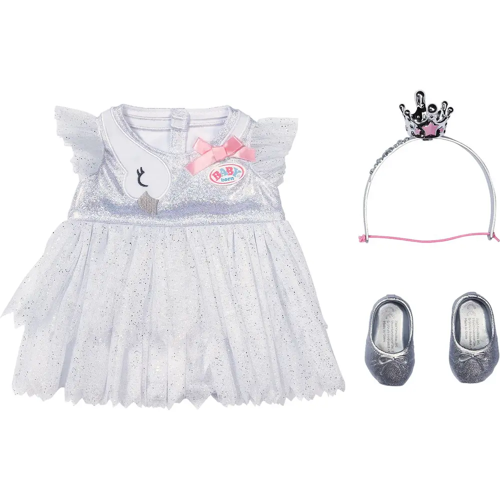 BABY born vêtements de poupée tenue ballerine 43cm avec tutu et accessoires