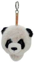 One Love bedel panda zwart wit - sieraden accessoire