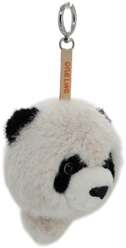 One Love bedel panda zwart wit - sieraden accessoire-2