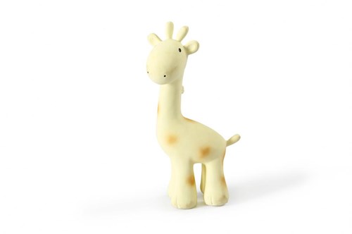 Tikiri jouet de dentition et de bain girafe - caoutchouc naturel-2