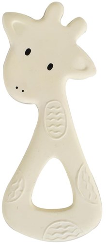 Tikiri anneau de dentition girafe jouet de dentition bébé caoutchouc naturel