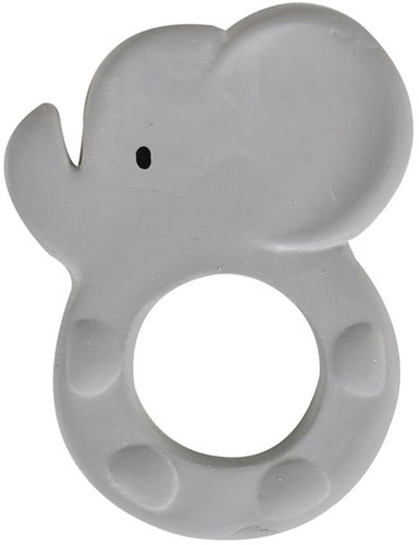 Tikiri bijtring olifant natuurlijk rubber baby speelgoed