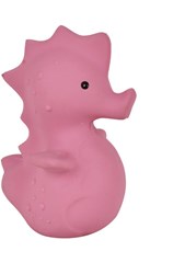 Tikiri badspeeltje zeepaardje natuurlijk rubber met belletje 11cm