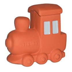 Tikiri jouet de bain train Vroom Vroom Friends en caoutchouc naturel