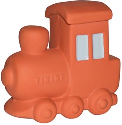 Tikiri badspeelgoed trein Vroom Vroom Friends natuurlijk rubber