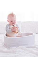 Tikiri jouet de dentition et de bain léopard caoutchouc naturel bébé-3