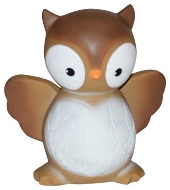 Tikiri jouet éducatif Mon Premier Animal de la Forêt Hibou multicolore