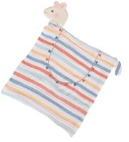 Tikiri Lama knuffeldoekje met hoofdje van natuurrubber 37cm baby-2