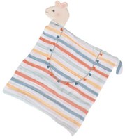 Tikiri Lama knuffeldoekje met hoofdje van natuurrubber 37cm baby-3