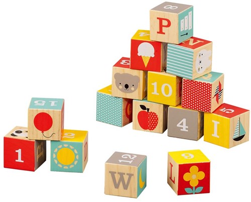 PETIT COLLAGE Alfabet Blokken