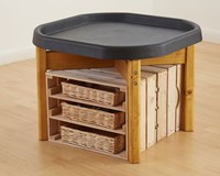 Cosy Mini Tuff Spot Tray support en bois - table découverte tout-petit 50cm