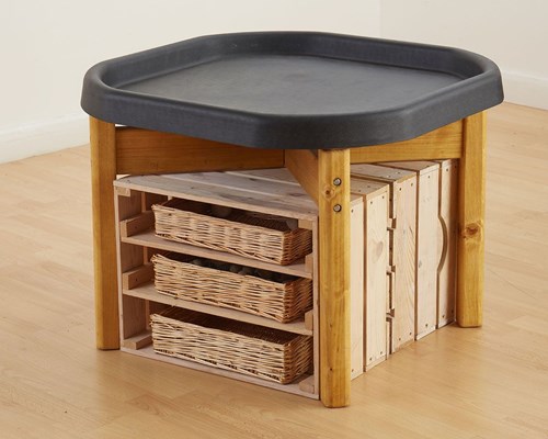 Cosy Mini Tuff Spot Tray support en bois - table découverte tout-petit 50cm