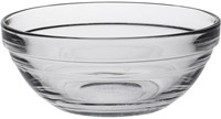 Duralex saladier verre empilable 12cm transparent lot de 6