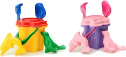 HOT Sports + Toys strand emmerset met zeef en zandvormpjes
