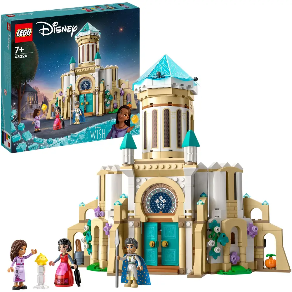 LEGO Disney Princess château set de construction Roi Magnifico - film Wish