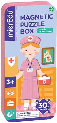 MIEREDU MierEdu - Boîte de puzzle magnétique - Docteur
