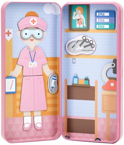 MIEREDU MierEdu - Boîte de puzzle magnétique - Docteur-2