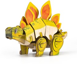 Mieredu puzzle 3D Stegosaurus jouet éducatif en carton enfants