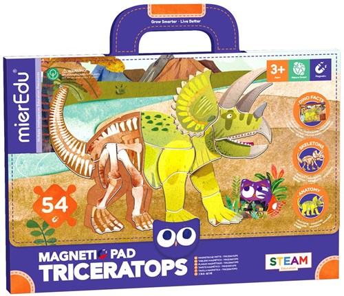 Mieredu magnetisch speelgoed dinosaurus - educatief magneetbord-2