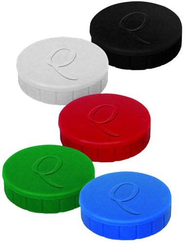 Quantore lot d'aimants 20mm - aimants colorés 300 grammes 10 pièces