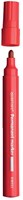 Quantore marqueur permanent rouge 1-1,5mm pour papier et plastique