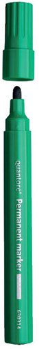 Quantore marqueur permanent vert pour toutes surfaces 1-1,5mm