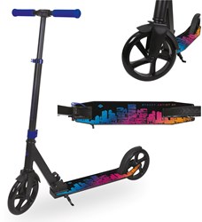 Schildkröt step City Scooter Street Artist 2.0 blauw 200mm