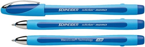 Quantore balpen blauw extra breed ergonomisch schrijfwaren