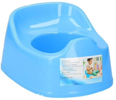 Babypotje kinderpotje peuters zindelijkheidstraining kunststof multicolor