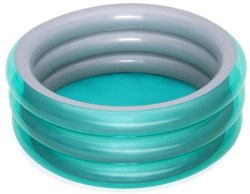 Bestway zwembad metallic kinderzwembad 150x53cm blauw zilver