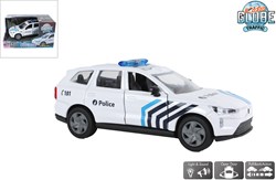 Kids GLOBE politieauto Volvo EX90 BE die-cast met licht en geluid 13,5cm