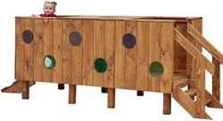 Cosy plateforme de jeu extérieure en bois pour tout-petits