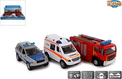 2-Play véhicule de secours jouet diecast lumière son 11cm