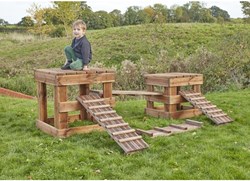 Cosy cubes d'escalade Nest 2 pièces pour intérieur et extérieur