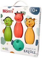 Mom's Care jouets sensoriels bowling doux pastel pour tout-petits
