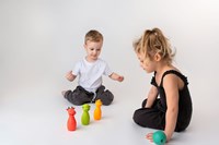 Mom's Care jouets sensoriels bowling doux pastel pour tout-petits-3
