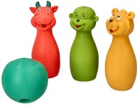 Mom's Care SENSORY TOYS Soft bowling, pastel 8