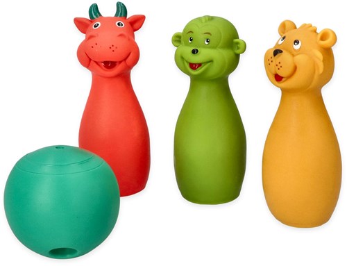 Mom's Care SENSORY TOYS Soft bowling, pastel 8