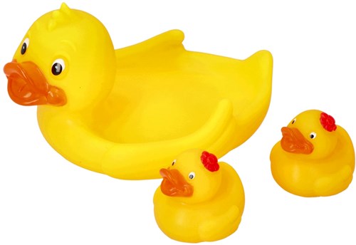 Mom's Care BATH TOYS Duck Shaped Soap Dish - Set of 3 4