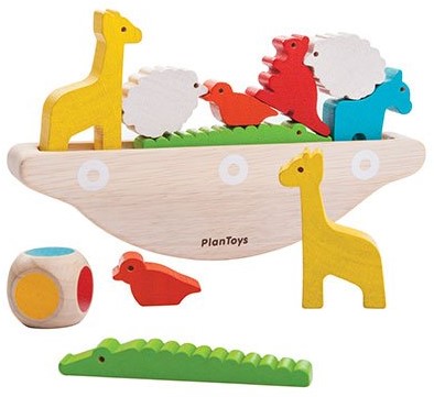 Plan Toys houten balancerende boot