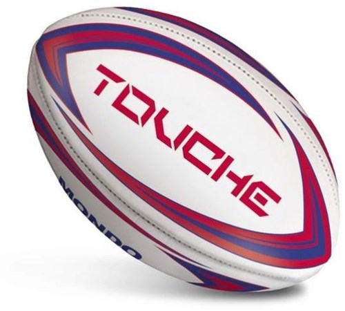 Mondo ballon de rugby Touche 29cm multicolore - ballon jouet rugby-3