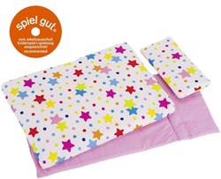 Goki Bedding   for dolls, stars