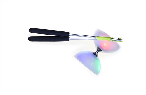 Acrobat - Set 105 diabolo Led light + baguettes aluminium