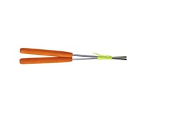 Eureka diabolo stokken aluminium 32,5 cm oranje - Acrobat speelgoed